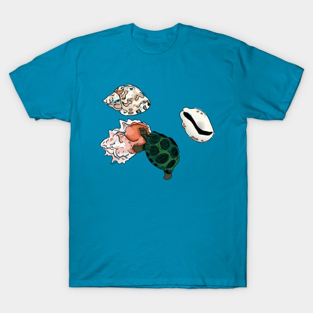 House-hunting tortoise T-Shirt by Geometrico22